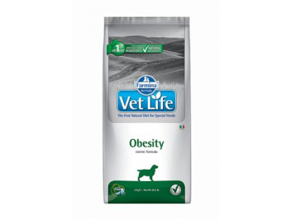 Vet Life Natural DOG Obesity 12kg z kategorie Chovatelské potřeby a krmiva pro psy > Krmiva pro psy > Veterinární diety pro psy