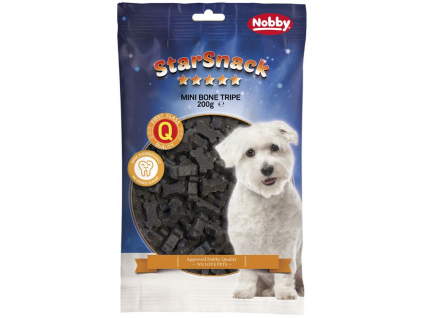 Nobby StarSnack Mini Bones dršťky kostičky 200g z kategorie Chovatelské potřeby a krmiva pro psy > Pamlsky pro psy > Poloměkké pamlsky pro psy