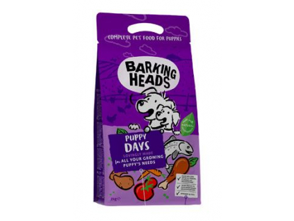 BARKING HEADS Puppy Days 2kg z kategorie Chovatelské potřeby a krmiva pro psy > Krmiva pro psy > Granule pro psy