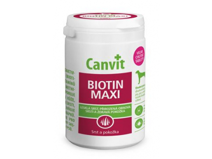 Canvit Biotin Maxi 500g z kategorie Chovatelské potřeby a krmiva pro psy > Vitamíny a léčiva pro psy > Kůže a srst psů