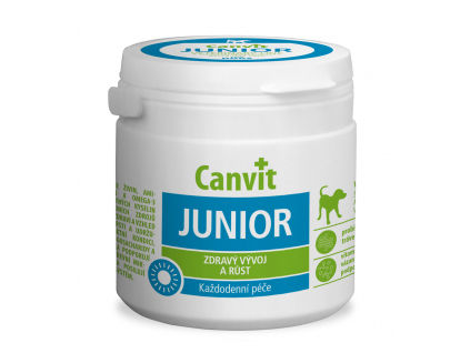 Canvit Junior 100g z kategorie Chovatelské potřeby a krmiva pro psy > Vitamíny a léčiva pro psy > Doplňky pro štěňata