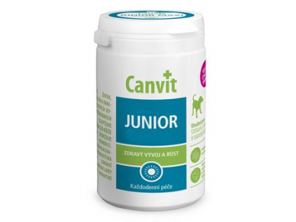 Canvit Junior 230g z kategorie Chovatelské potřeby a krmiva pro psy > Vitamíny a léčiva pro psy > Vitaminy a minerály pro psy