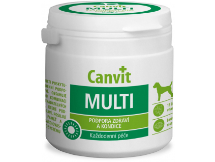 Canvit Multi pro psy 100g z kategorie Chovatelské potřeby a krmiva pro psy > Vitamíny a léčiva pro psy > Vitaminy a minerály pro psy