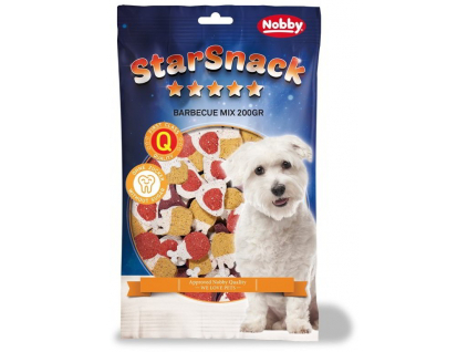 Nobby StarSnack Barbecue Mix pamlsky pro psa 200g z kategorie Chovatelské potřeby a krmiva pro psy > Pamlsky pro psy > Poloměkké pamlsky pro psy