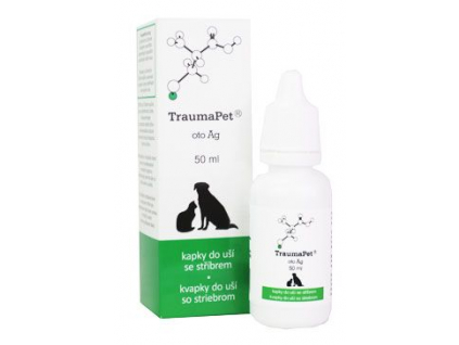 TraumaPet oto Ag gtt 50ml z kategorie Chovatelské potřeby a krmiva pro kočky > Hygiena a kosmetika koček > Ušní a oční péče koček