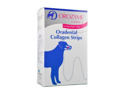 Orozyme žvýkací plátky L (nad 30kg) 141g z kategorie Chovatelské potřeby a krmiva pro psy > Hygiena a kosmetika psa > Péče o psí zuby