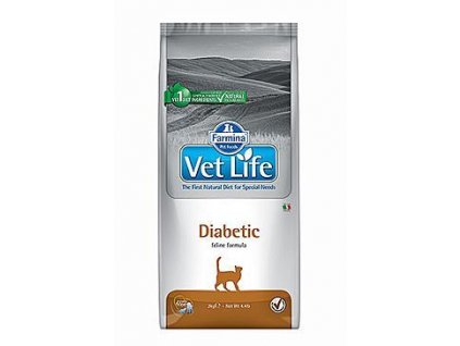 Vet Life Natural CAT Diabetic 10kg z kategorie Chovatelské potřeby a krmiva pro kočky > Krmivo a pamlsky pro kočky > Veterinární diety pro kočky