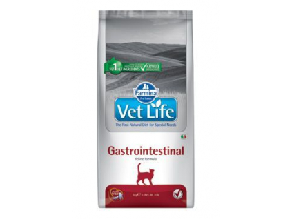 Vet Life Natural CAT Gastro-Intestinal 10kg z kategorie Chovatelské potřeby a krmiva pro kočky > Krmivo a pamlsky pro kočky > Veterinární diety pro kočky