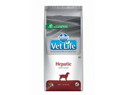 Vet Life Natural DOG Hepatic 2kg z kategorie Chovatelské potřeby a krmiva pro psy > Krmiva pro psy > Veterinární diety pro psy