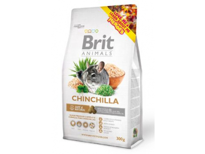 Brit Animals Chinchila Complete 300g z kategorie Chovatelské potřeby a krmiva pro hlodavce a malá zvířata > Krmiva pro hlodavce a malá zvířata