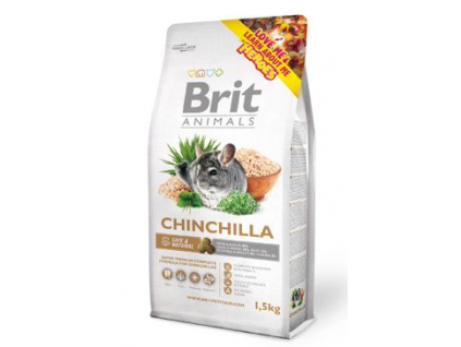 Brit Animals Chinchila Complete krmivo pro činčily 1,5kg z kategorie Chovatelské potřeby a krmiva pro hlodavce a malá zvířata > Krmiva pro hlodavce a malá zvířata