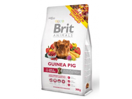 Brit Animals Guinea Pig Complete 300g z kategorie Chovatelské potřeby a krmiva pro hlodavce a malá zvířata > Krmiva pro hlodavce a malá zvířata