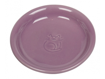 Nobby nízká keramická miska fialová 100ml z kategorie Chovatelské potřeby a krmiva pro kočky > Misky, dávkovače pro kočky > keramické misky pro kočky