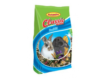 Avicentra Classic Menu krmivo pro králíky 500g z kategorie Chovatelské potřeby a krmiva pro hlodavce a malá zvířata > Krmiva pro hlodavce a malá zvířata