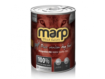 Marp Holistic Dog konzerva Pure Venison 400g z kategorie Chovatelské potřeby a krmiva pro psy > Krmiva pro psy > Konzervy pro psy