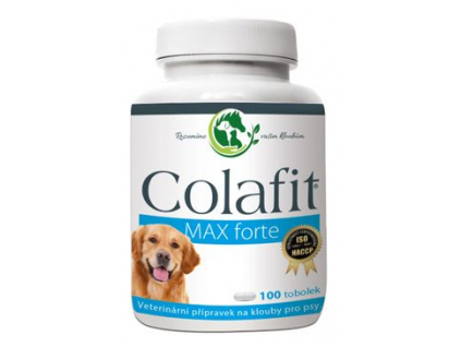 Colafit 4 Max Forte na klouby pro psy 100tbl z kategorie Chovatelské potřeby a krmiva pro psy > Vitamíny a léčiva pro psy > Pohybový aparát u psů