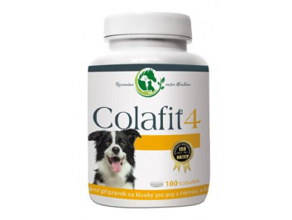Colafit 4 na klouby pro psy černé a bílé 100tbl z kategorie Chovatelské potřeby a krmiva pro psy > Vitamíny a léčiva pro psy > Pohybový aparát u psů