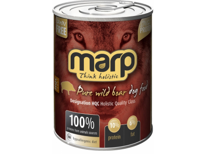 Marp Wild Boar konzerva pro psy s divočákem 400g 1