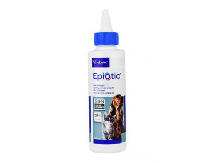 Virbac Epiotic III sol 125ml z kategorie Chovatelské potřeby a krmiva pro kočky > Hygiena a kosmetika koček > Ušní a oční péče koček