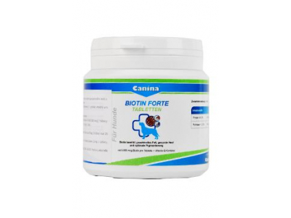 Canina Biotin Forte 30tbl z kategorie Chovatelské potřeby a krmiva pro psy > Vitamíny a léčiva pro psy > Kůže a srst psů