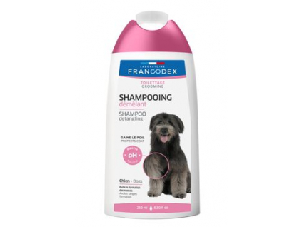 Francodex šampon a kondicionér 2in1 pro psa 250ml z kategorie Chovatelské potřeby a krmiva pro psy > Hygiena a kosmetika psa > Šampóny a spreje pro psy