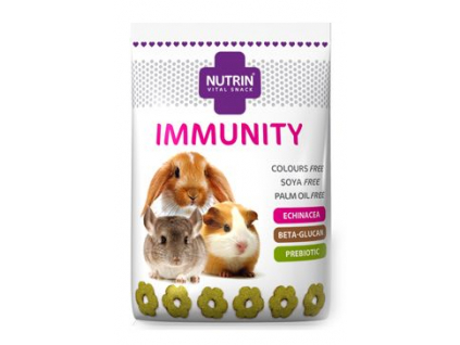 Nutrin Vital Snack Immunity 100g z kategorie Chovatelské potřeby a krmiva pro hlodavce a malá zvířata > Pamlsky pro hlodavce