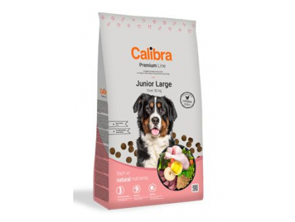Calibra Dog Premium Line Junior Large 12 kg z kategorie Chovatelské potřeby a krmiva pro psy > Krmiva pro psy > Granule pro psy