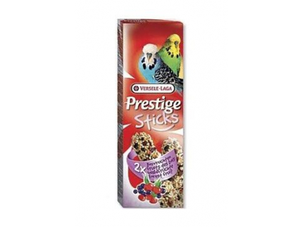 Versele Laga Prestige Sticks pro andulky Forest fruit 2x30g z kategorie Chovatelské potřeby pro ptáky a papoušky > Pamlsky pro papoušky