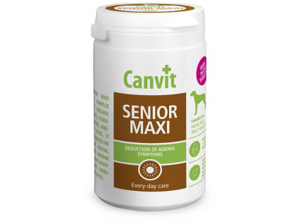 Canvit Senior MAXI ochucené pro psy 230g