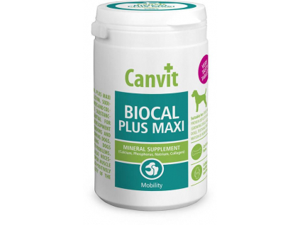 Canvit Biocal Plus MAXI ochucené pro psy 230g