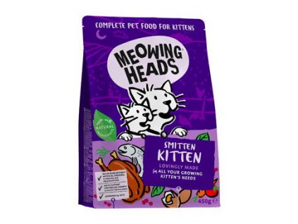 MEOWING HEADS Smitten Kitten 450g z kategorie Chovatelské potřeby a krmiva pro kočky > Krmivo a pamlsky pro kočky > Granule pro kočky