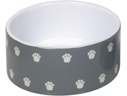 Nobby keramická miska PATA šedá 18,0 x 7,0 cm / 1,10 l z kategorie Chovatelské potřeby a krmiva pro psy > Misky a dávkovače pro psy > keramické misky pro psy