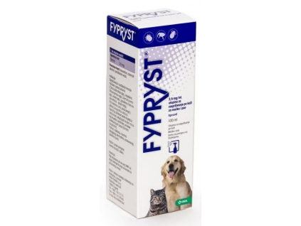 Fypryst sprej 100ml z kategorie Chovatelské potřeby a krmiva pro psy > Antiparazitika pro psy > Antiparazitní spreje pro psy