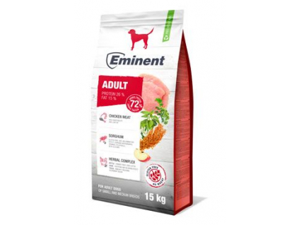 Eminent Dog Adult 15kg z kategorie Chovatelské potřeby a krmiva pro psy > Krmiva pro psy > Granule pro psy