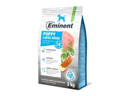 Eminent Dog Puppy Large 3kg z kategorie Chovatelské potřeby a krmiva pro psy > Krmiva pro psy > Granule pro psy