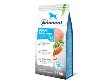 Eminent Dog Puppy Large 15kg z kategorie Chovatelské potřeby a krmiva pro psy > Krmiva pro psy > Granule pro psy