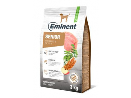 Eminent Dog Senior Light 3kg z kategorie Chovatelské potřeby a krmiva pro psy > Krmiva pro psy > Granule pro psy