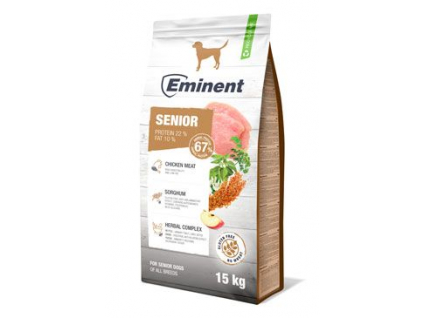 Eminent Dog Senior Light 15kg z kategorie Chovatelské potřeby a krmiva pro psy > Krmiva pro psy > Granule pro psy