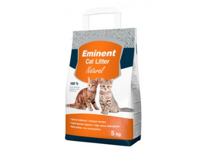Eminent podestýlka bez vůně kočka 5kg z kategorie Chovatelské potřeby a krmiva pro kočky > Toalety, steliva pro kočky > Steliva kočkolity pro kočky