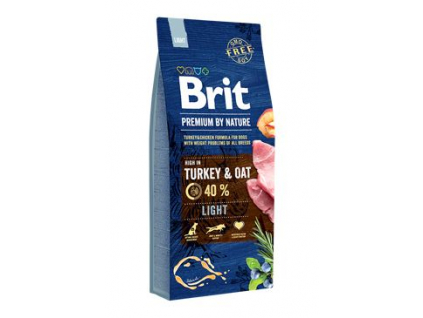 Brit Premium Dog by Nature Light 15kg z kategorie Chovatelské potřeby a krmiva pro psy > Krmiva pro psy > Granule pro psy