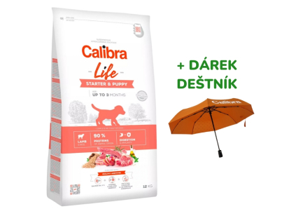 Calibra Dog Life Starter & Puppy Lamb 12kg