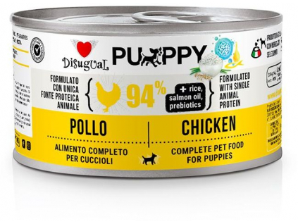 Disugual Dog Single Protein Puppy Kuře konzerva 150g z kategorie Chovatelské potřeby a krmiva pro psy > Krmiva pro psy > Konzervy pro psy