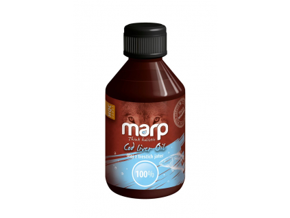Marp Holistic olej z treščích jater 250 ml z kategorie Chovatelské potřeby a krmiva pro psy > Vitamíny a léčiva pro psy > Doplňkové oleje pro psy