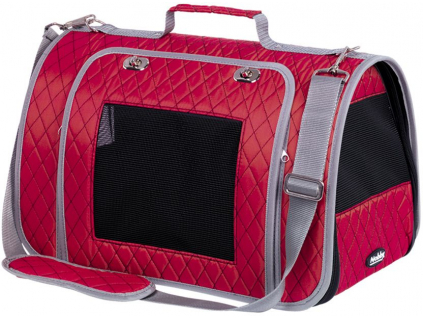 Nobby přepravní taška KALINA do 7kg červená 44 x 25 x 27 cm z kategorie Chovatelské potřeby a krmiva pro kočky > Přepravky, tašky pro kočky