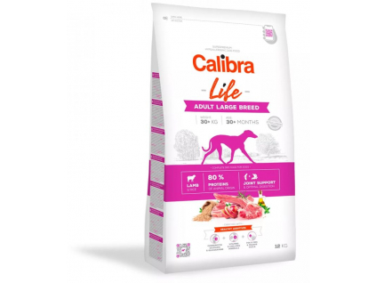 106029 Calibra Dog Life Adult Large Breed Lamb 12kg