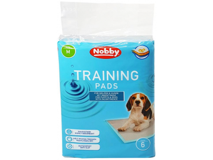 Nobby absorpční podložky M 62x48cm 6ks z kategorie Chovatelské potřeby a krmiva pro psy > Hygiena a kosmetika psa > Toalety a podložky pro psy