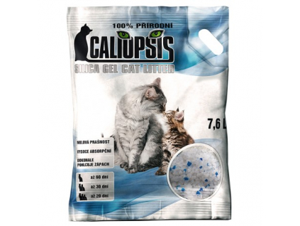 Caliopsis Silica gel cat litter stelivo 7,6l z kategorie Chovatelské potřeby a krmiva pro kočky > Toalety, steliva pro kočky > Steliva kočkolity pro kočky