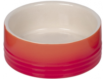 Nobby keramická miska GRADIENT oranžová 12,0 x 4,5 cm / 0,25 l z kategorie Chovatelské potřeby a krmiva pro psy > Misky a dávkovače pro psy > keramické misky pro psy