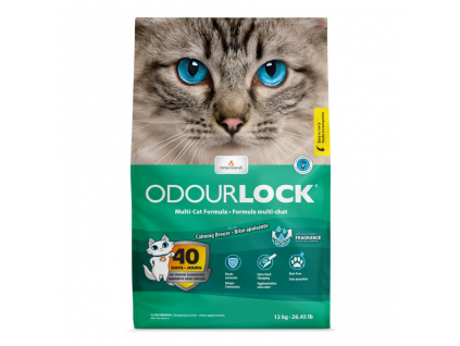 Intersand kočkolit Odour Lock Fresh svěží vůně 12 kg z kategorie Chovatelské potřeby a krmiva pro kočky > Toalety, steliva pro kočky > Steliva kočkolity pro kočky
