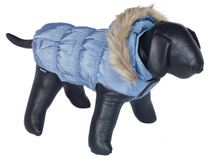 Nobby DAIKI obleček pro psa modrá s kožíškem 20cm z kategorie Chovatelské potřeby a krmiva pro psy > Oblečky a doplňky pro psy > Zimní oblečky pro psy